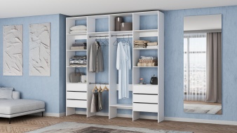 Стеллаж для одежды Мирта 65 BMS