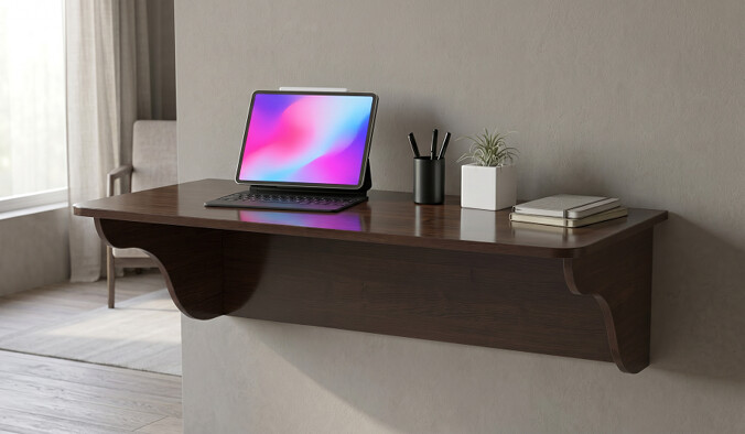 Стол письменный навесной Призма 16 BMS