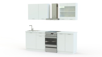 Высокая Кухня Элен Бордо BMS до потолка