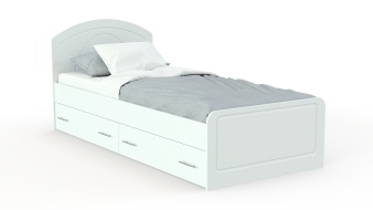 Кровать детская с ящиками Венеция 1 BMS с изголовьем