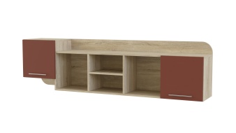 Полка навесная Нота 4 BMS с дверцами