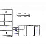 Схема сборки Уголок школьника Тенд УШ-3-03 BMS