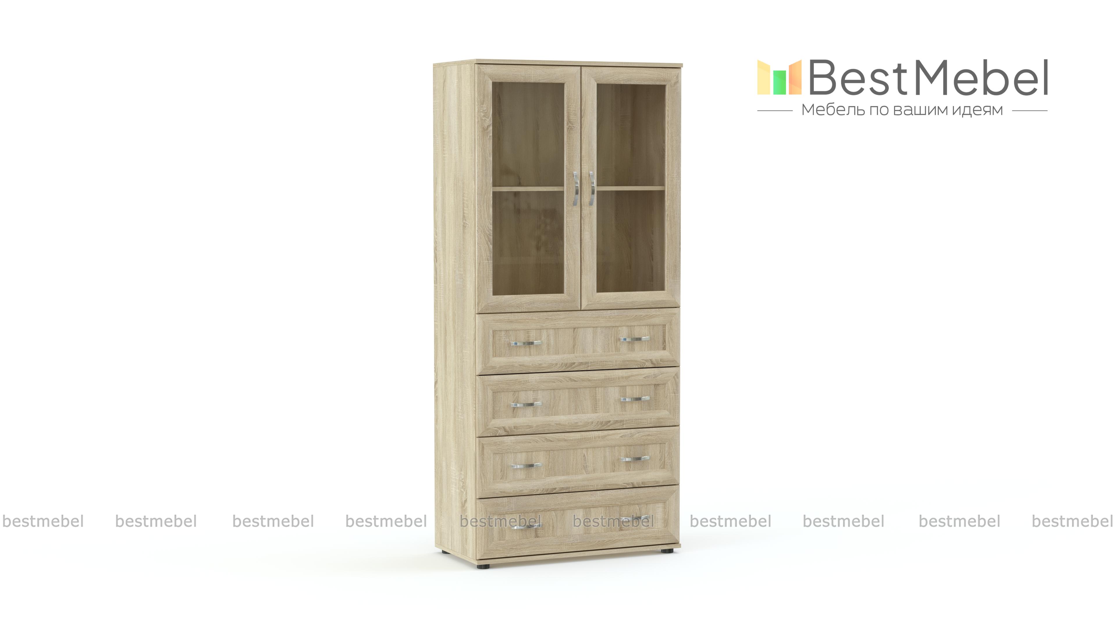 Шкаф для книг Пигмалион 2 BMS - Фото