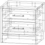 Схема сборки Тумба прикроватная Класс 4 BMS