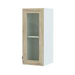 Шкаф-витрина 1ДВ Трапеза Рамочная BMS - Фото 5