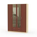 Шкаф 4-х дверный 8.04 Лотос BMS - Фото 8