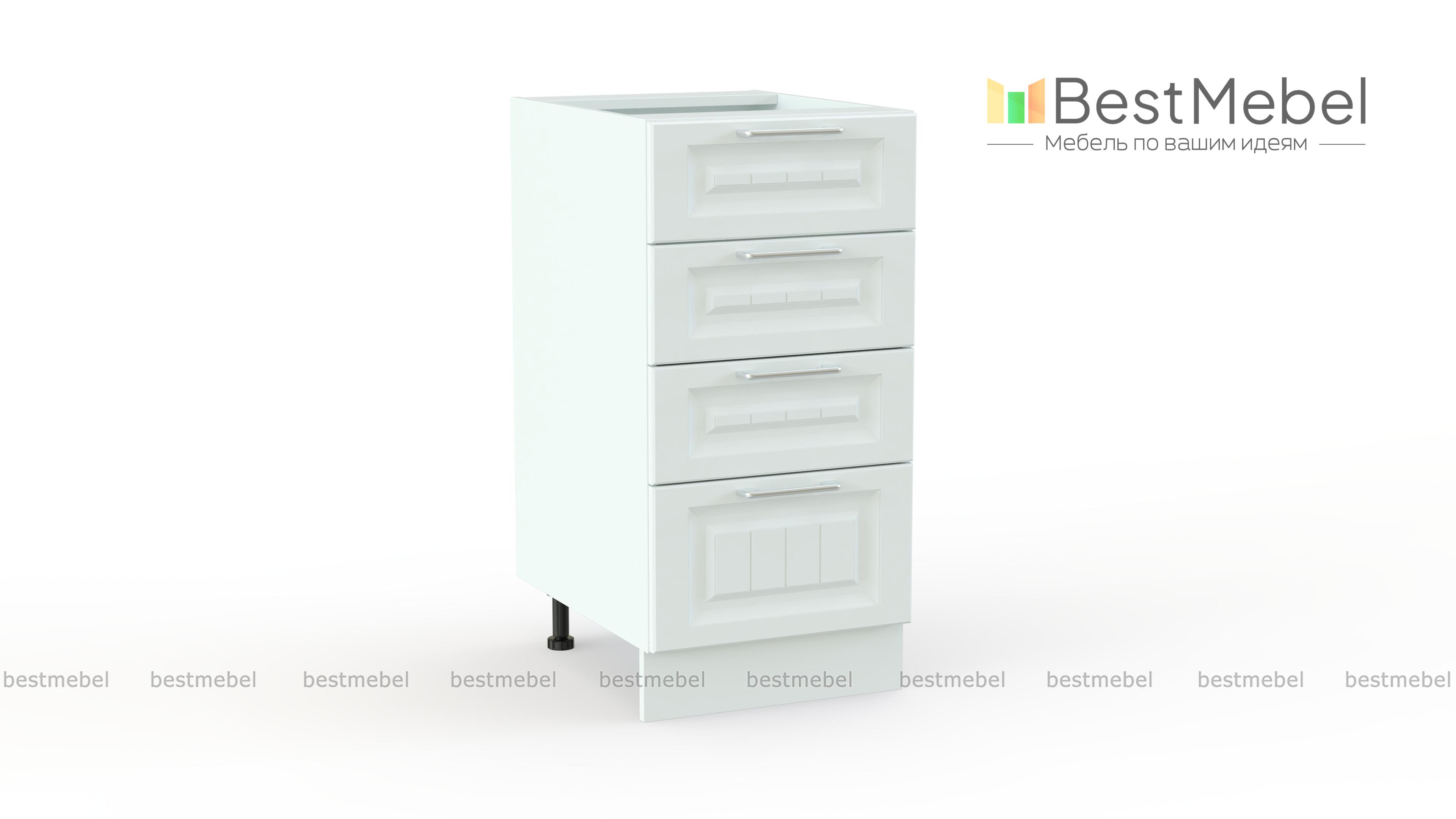 Шкаф нижний с 4-мя ящиками Европа BMS - Фото