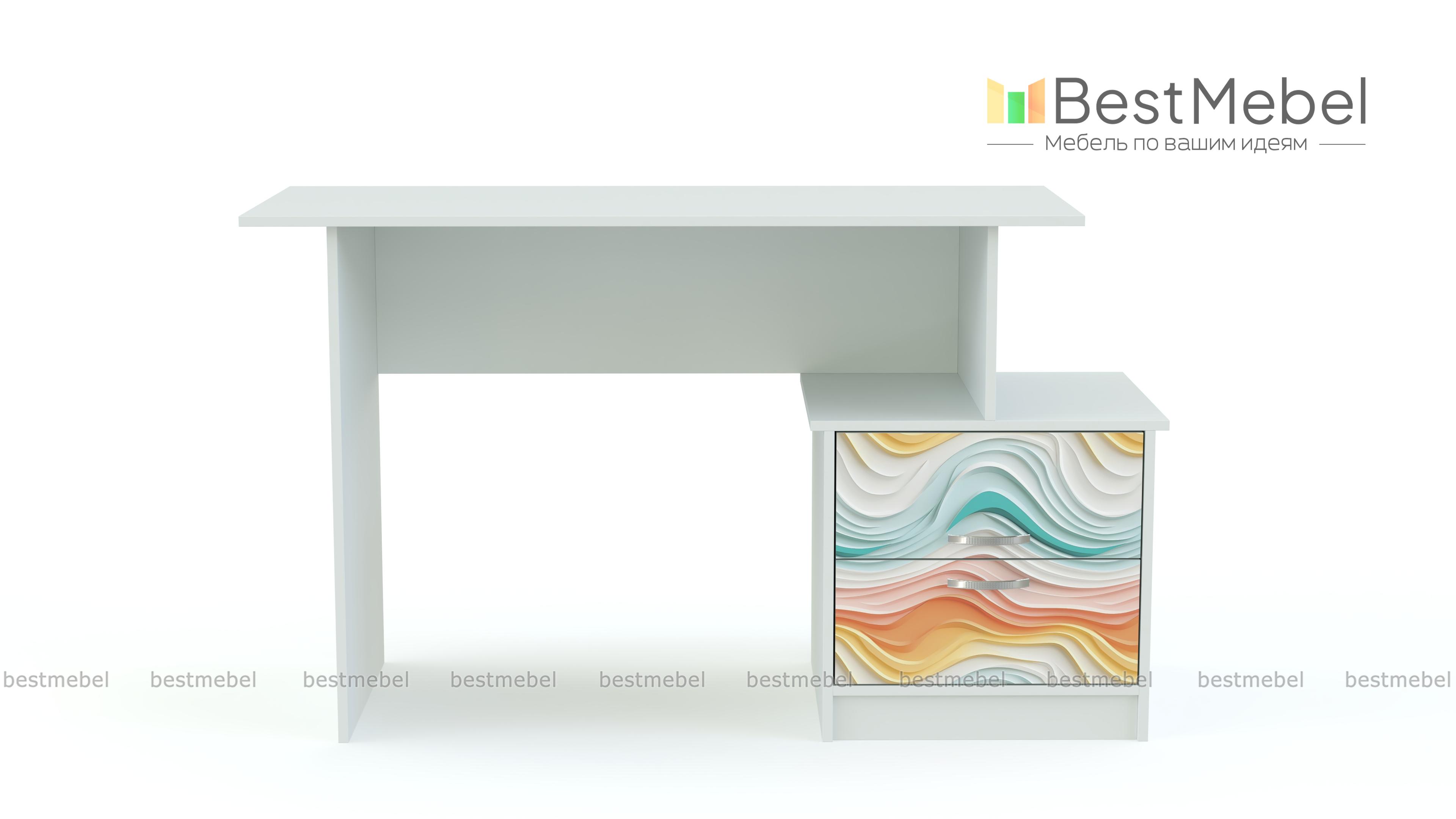 Туалетный стол Кливия 641.60 BMS - Фото