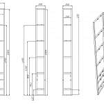 Чертеж Стеллаж Фрей BMS
