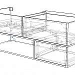 Схема сборки Тумба в ванную Парсон 2 BMS