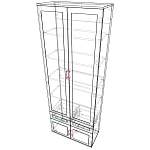 Шкаф для книг с ящиками мод.169 BMS