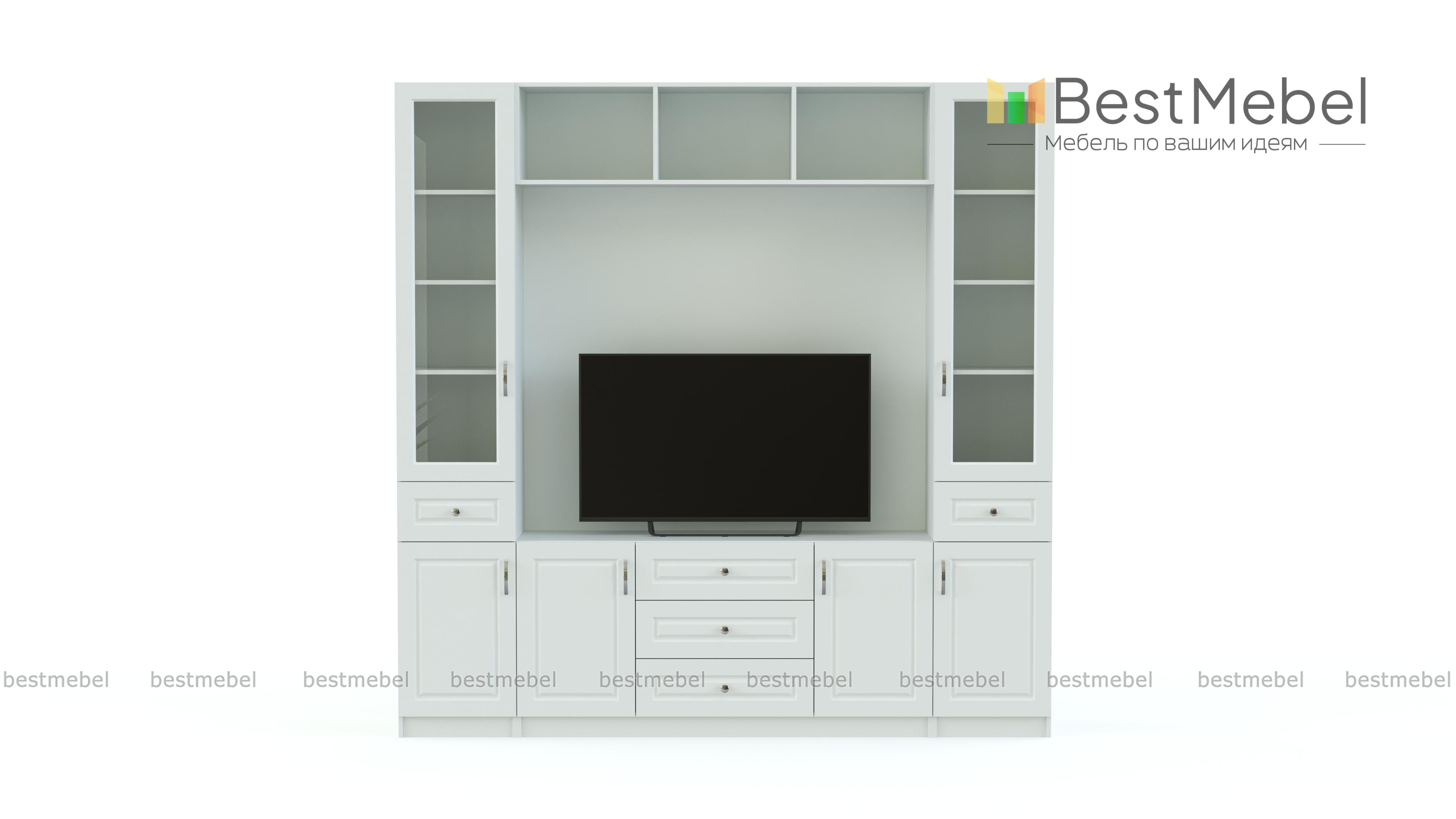 Стенка в гостиную Милана 11 BMS - Фото