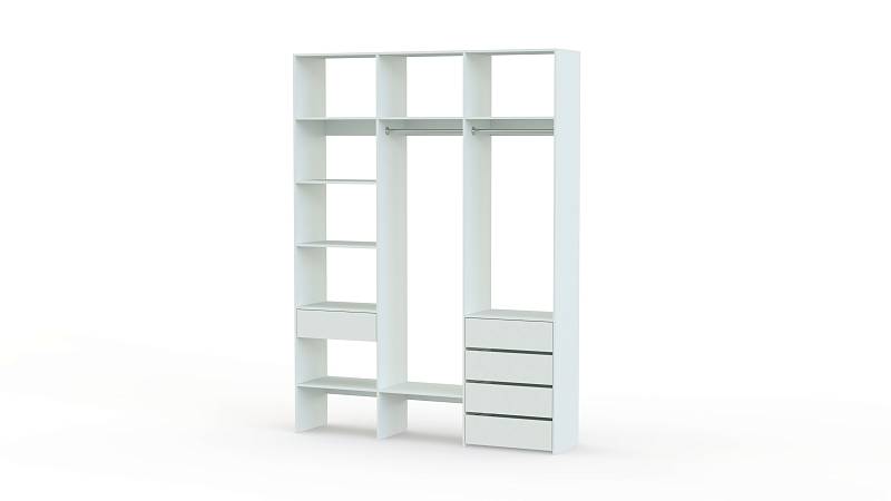 Стеллаж для одежды Мирта 17 BMS (1700х2400х500)