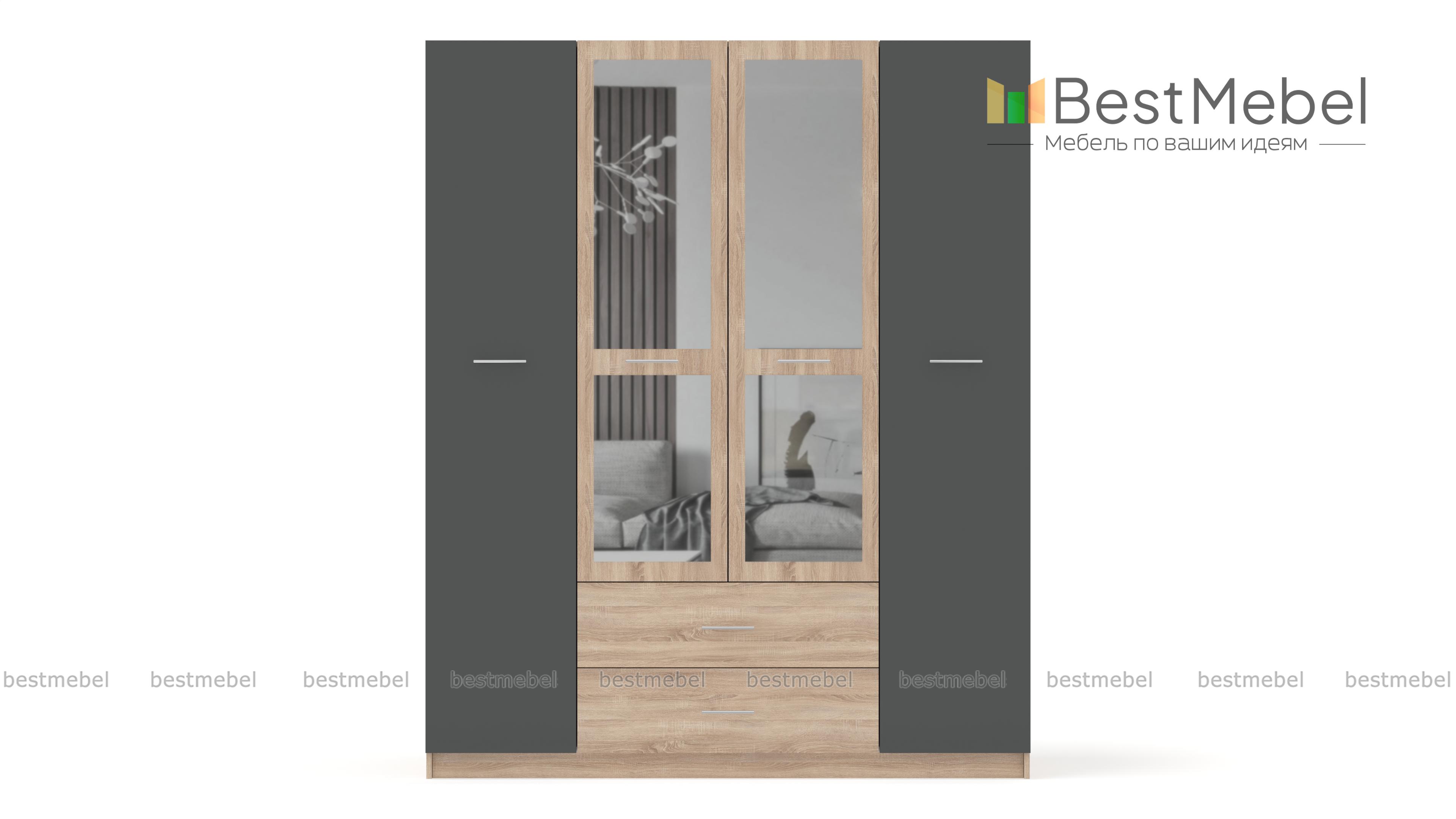 Шкаф Татьяна 4 BMS - Фото