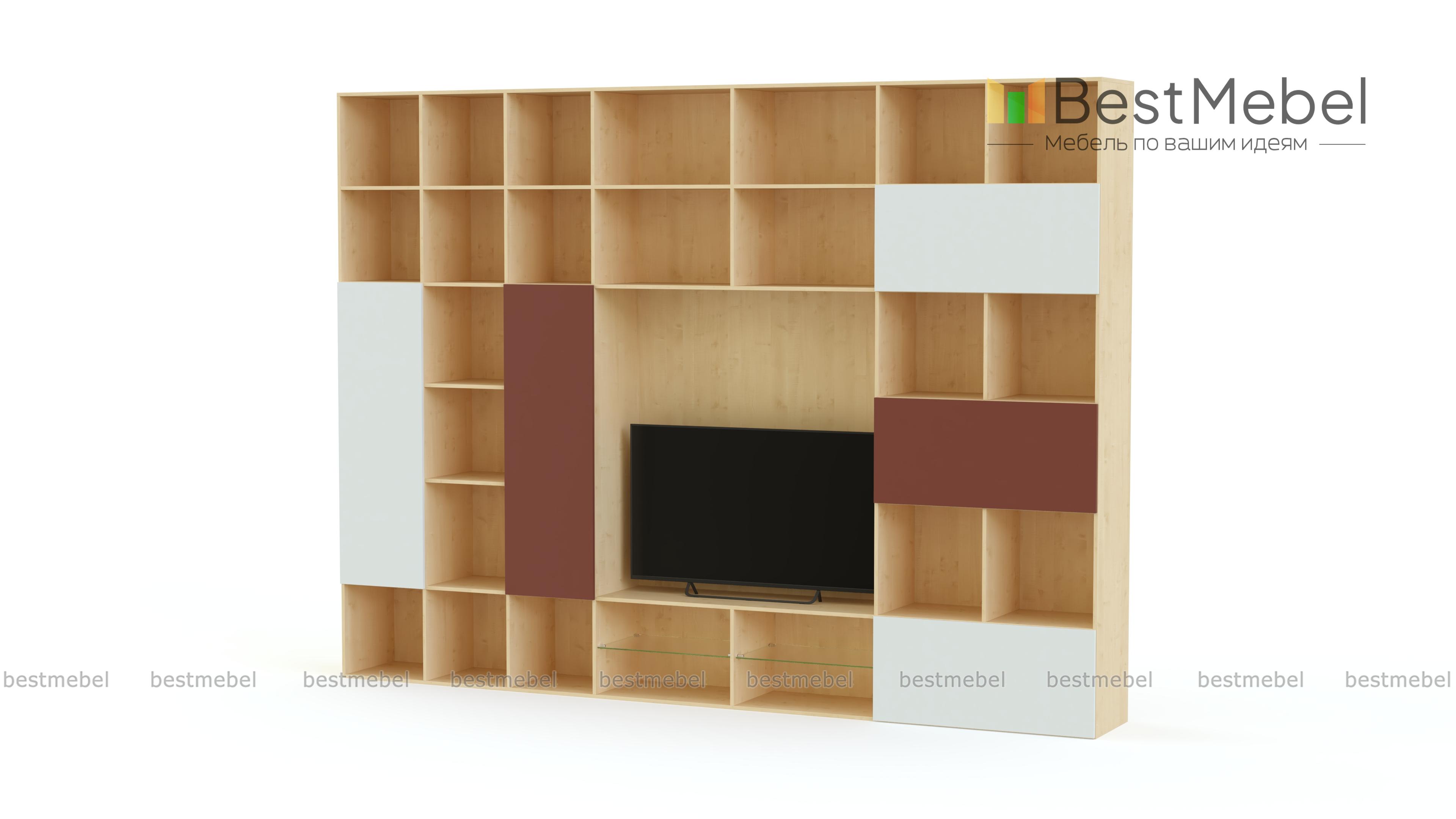 Стенка для гостиной Соло 14 BMS - Фото