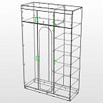 Схема сборки Распашной шкаф Татьяна BMS