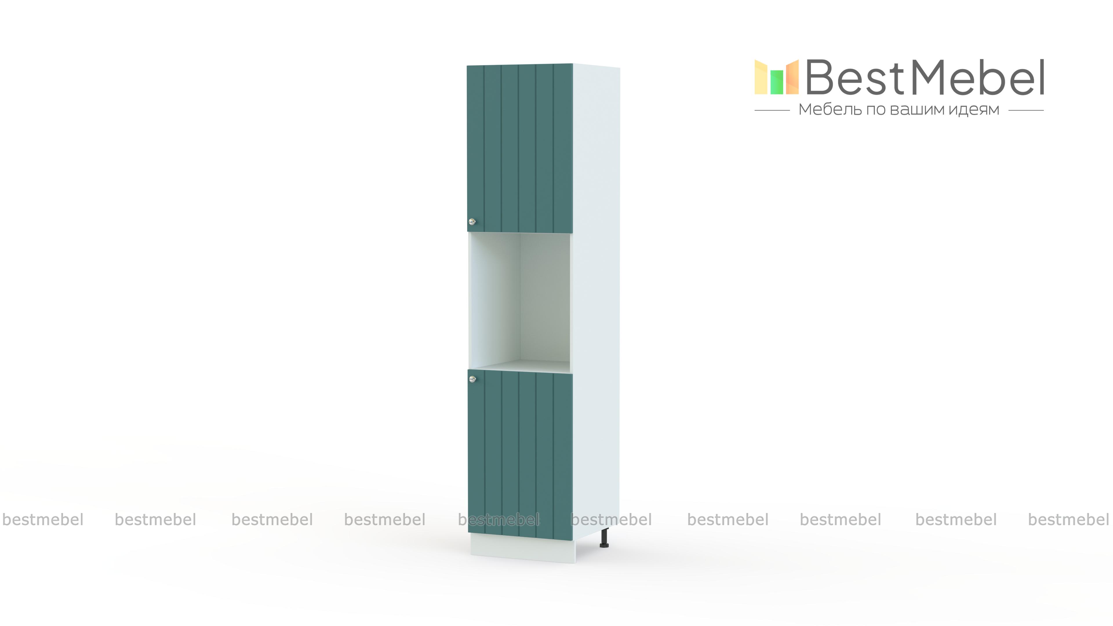 Шкаф пенал  с 2-мя дверцами Прованс 1 BMS - Фото