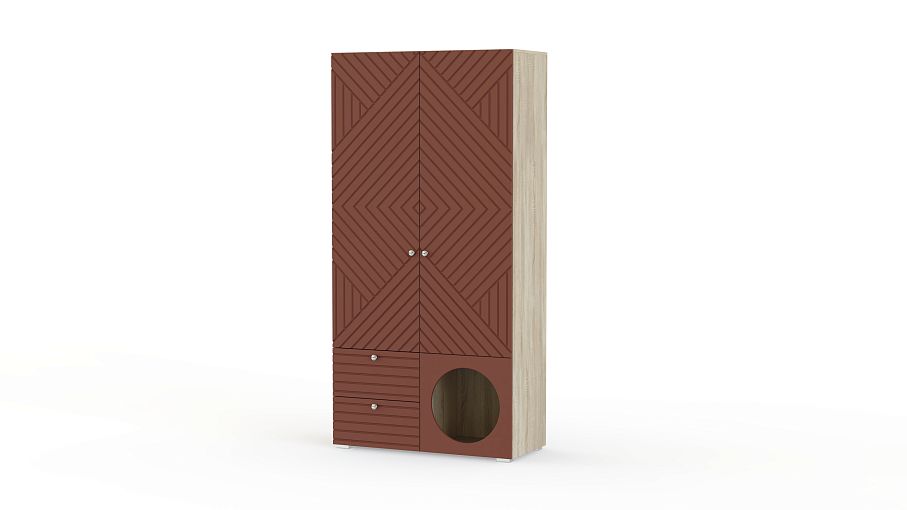 Шкаф распашной Авелин 13 BMS - Фото