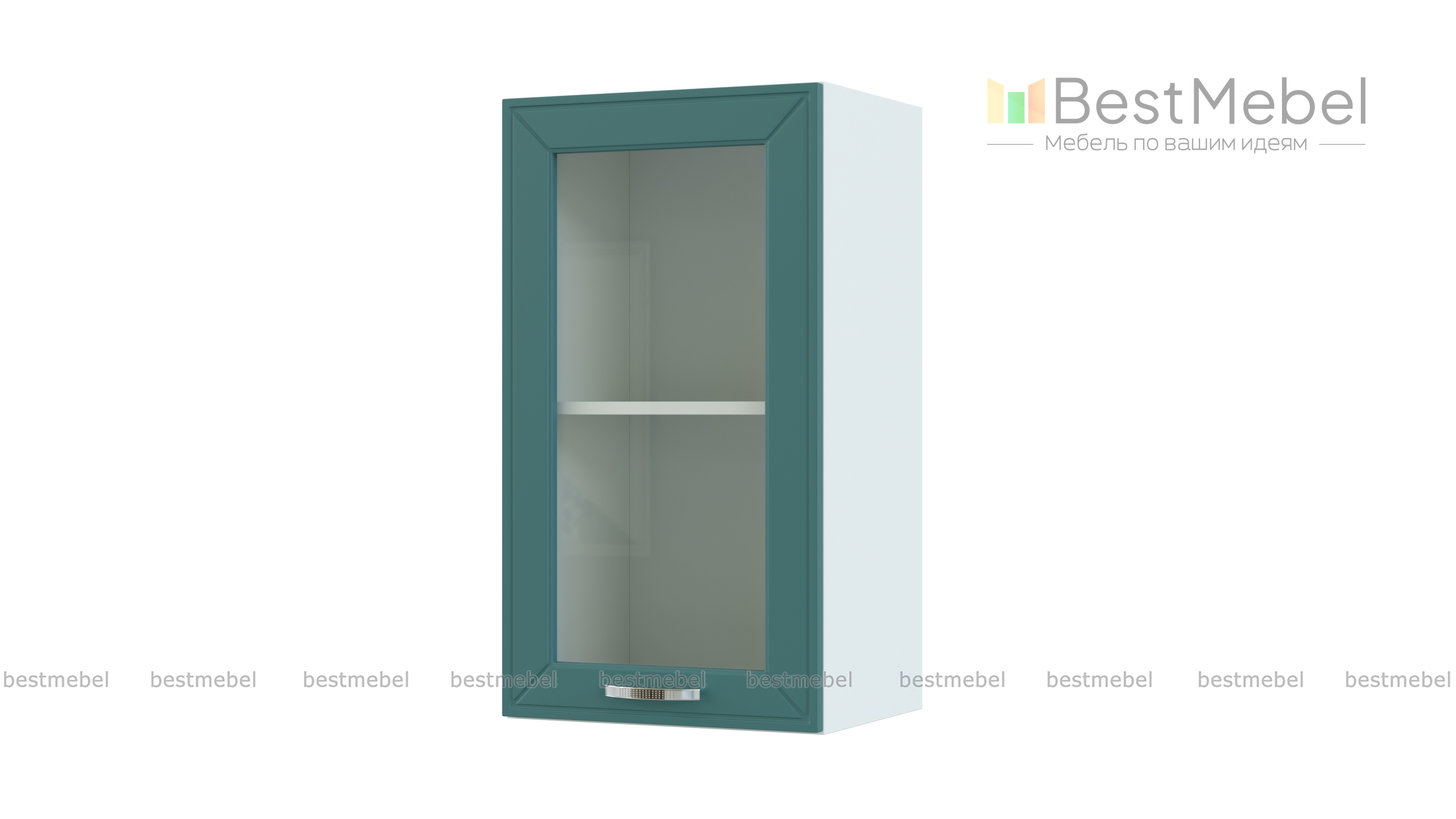 Шкаф-витрина Маргарита 1Д BMS