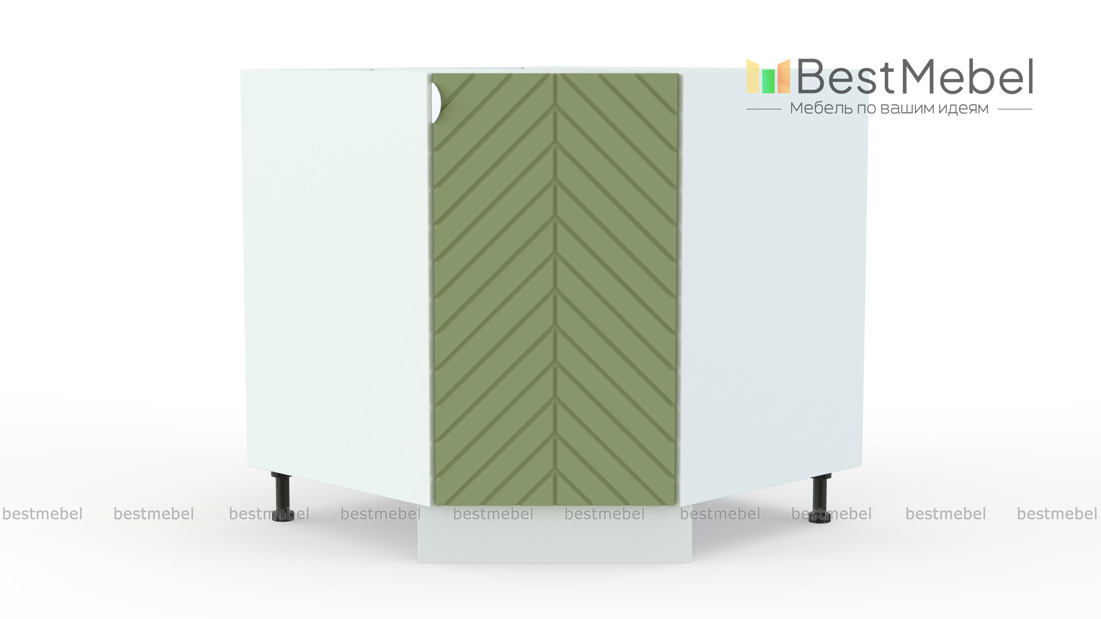 Шкаф нижний угловой (трапеция) Анаис BMS - Фото