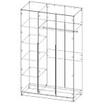 Схема сборки Шкаф распашной Реми 3 BMS
