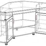 Чертеж Тумба под ТВ 7G BMS