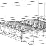 Схема сборки Кровать Лайнс 2 BMS