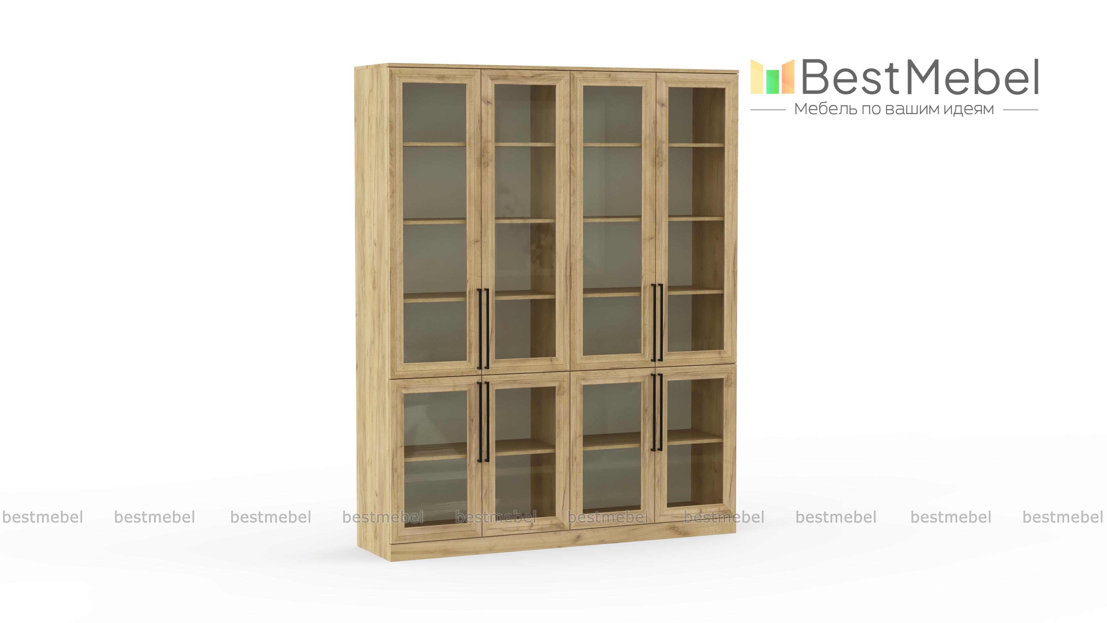 Шкаф книжный Рим 3 BMS - Фото